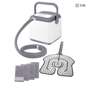 Premium Gray and White Cold Therapy System specially made by RONJOY.